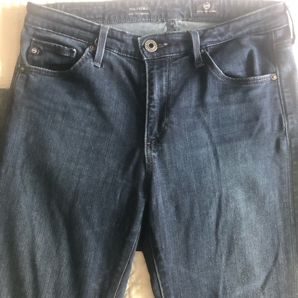 AG Prima Mid Rise Cigarette Jean 26